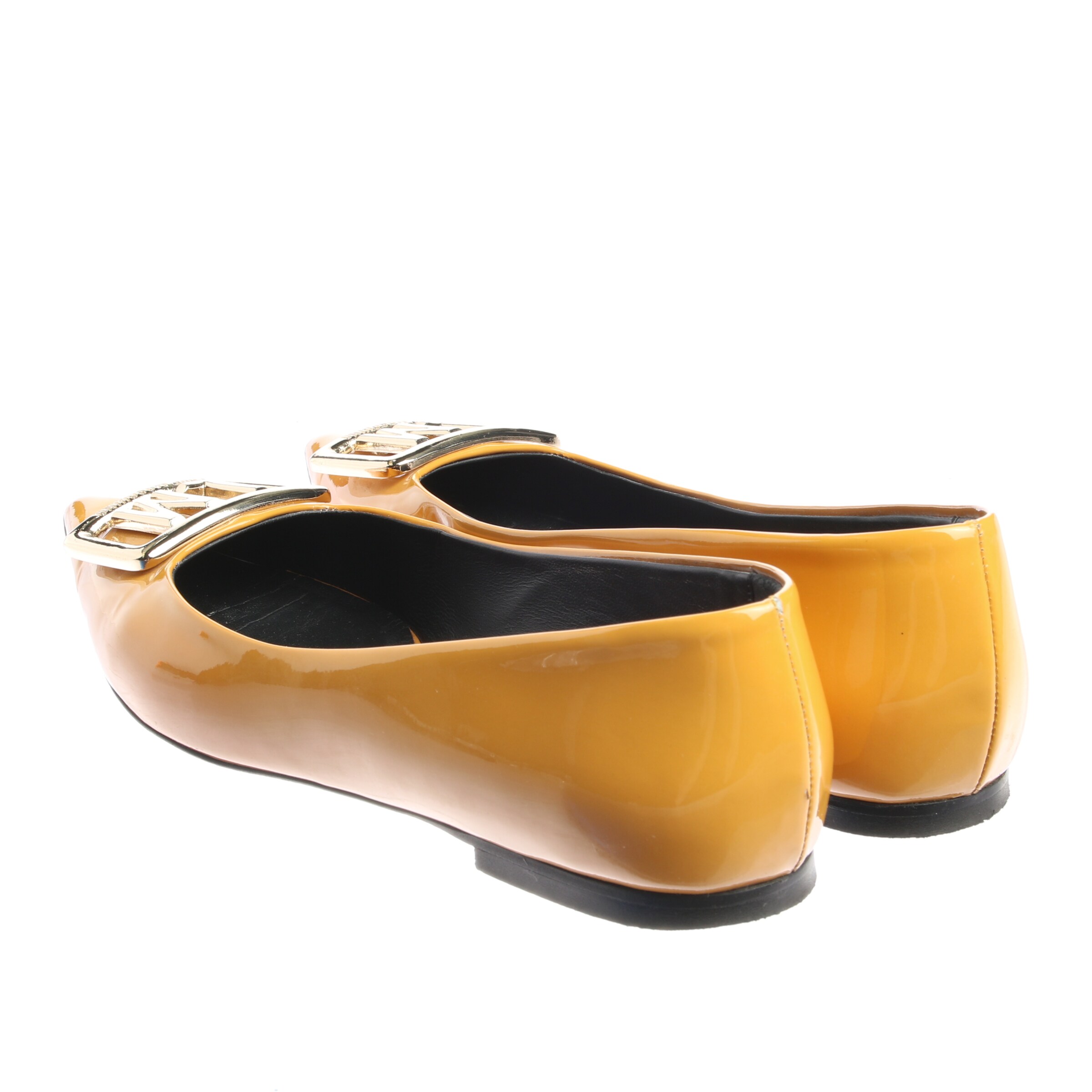 Love Moschino Flats & Loafers in 37 in Orange
