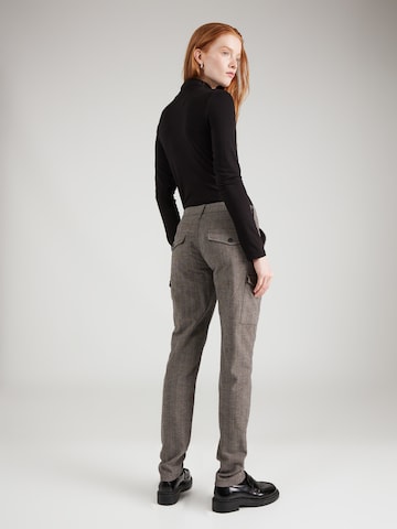 Coupe slim Pantalon cargo 'LUZI' Mavi en marron