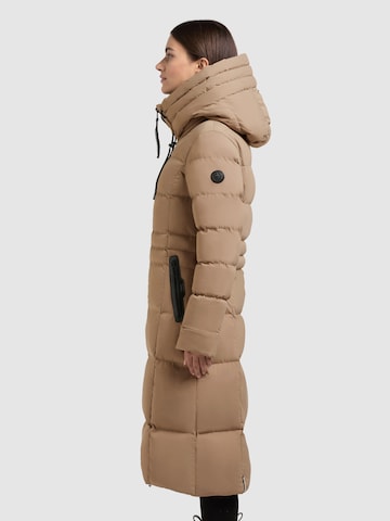 khujo Jacke 'Enakh' in Braun