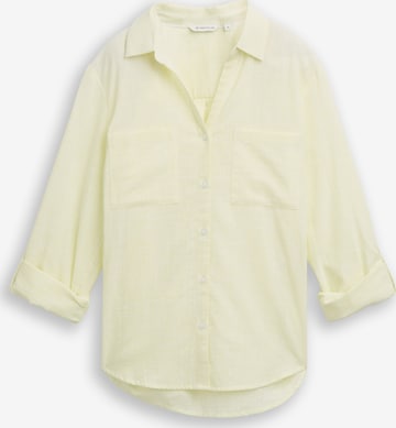 TOM TAILOR Blúz - sárga: elől