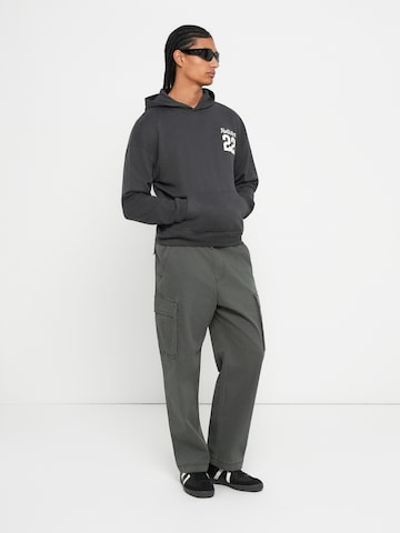 Baggy Pantalon cargo HOLLISTER en vert
