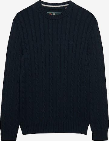 Superdry & Co Sweter w kolorze niebieski: przód