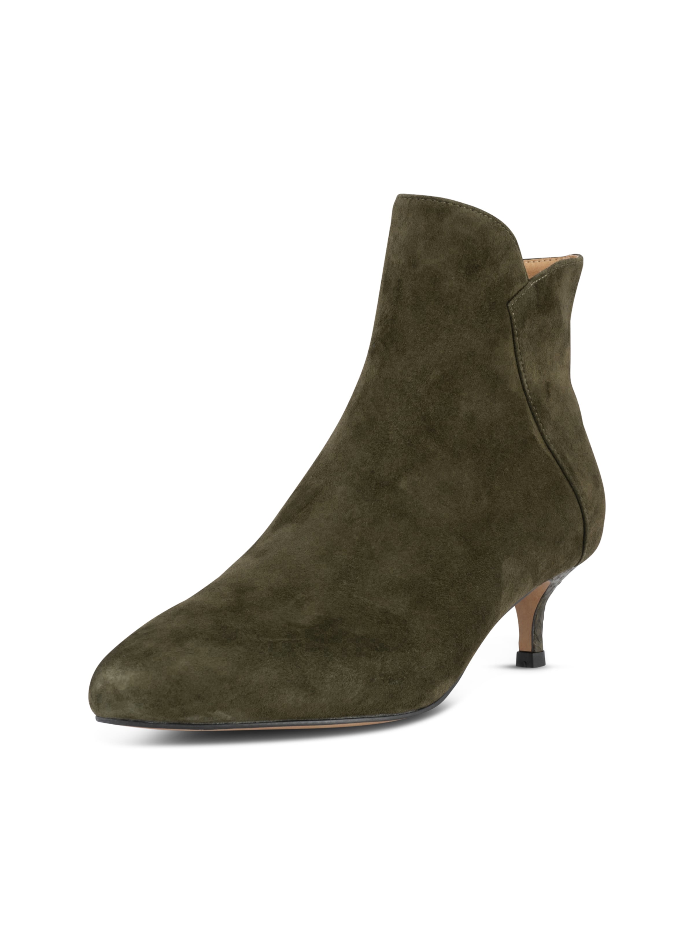WODEN Ankle boots ' Saga  ' in Green: front