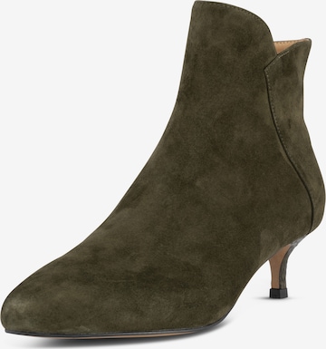 WODEN Ankle Boots ' Saga ' in Grün: Vorderseite