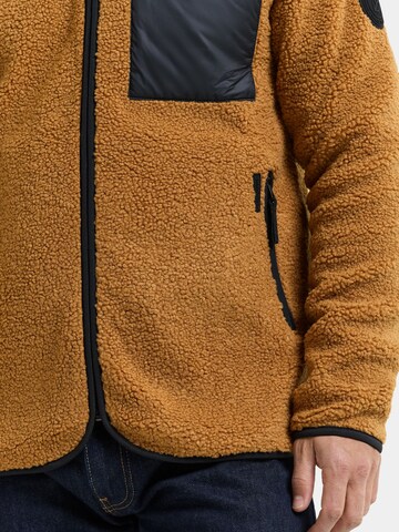 Didriksons Fleece jacket 'Peter' in Orange