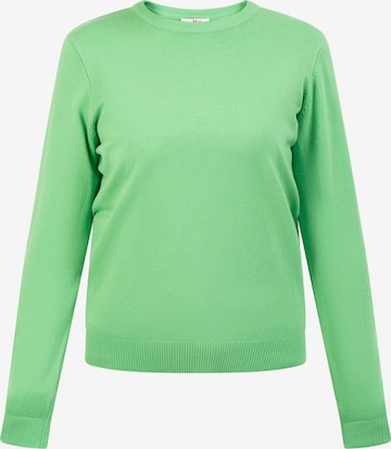 Pull-over MYMO en vert : devant