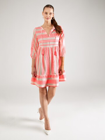 Marks & Spencer Shirt Dress in Pink: front