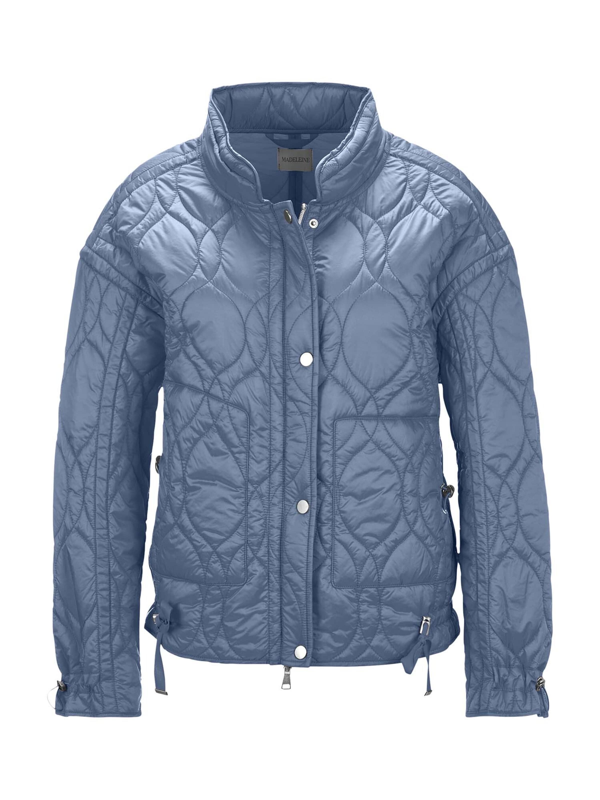 MADELEINE Tussenjas in Blauw: voorkant