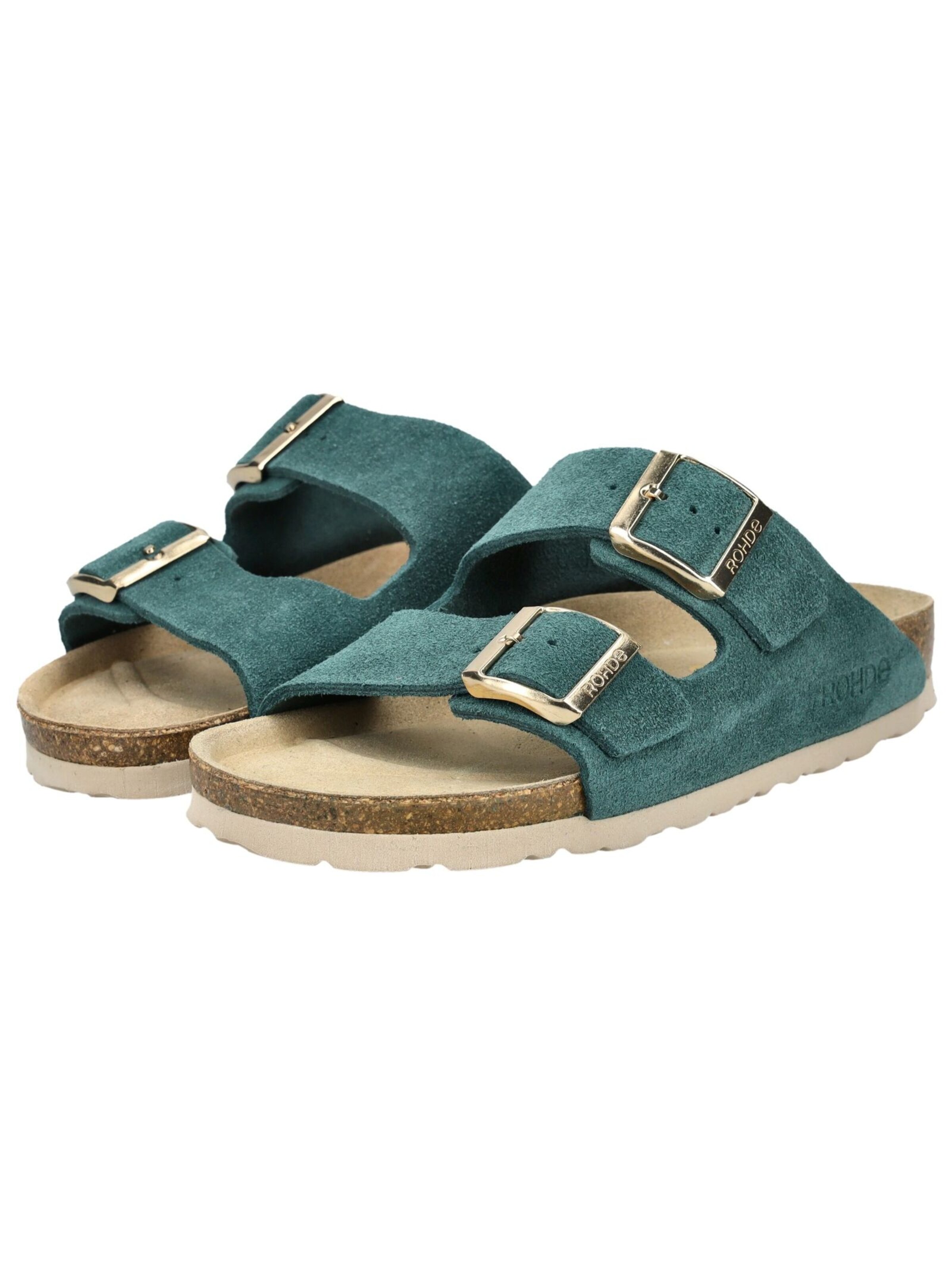 ROHDE Pantoletten in Blau