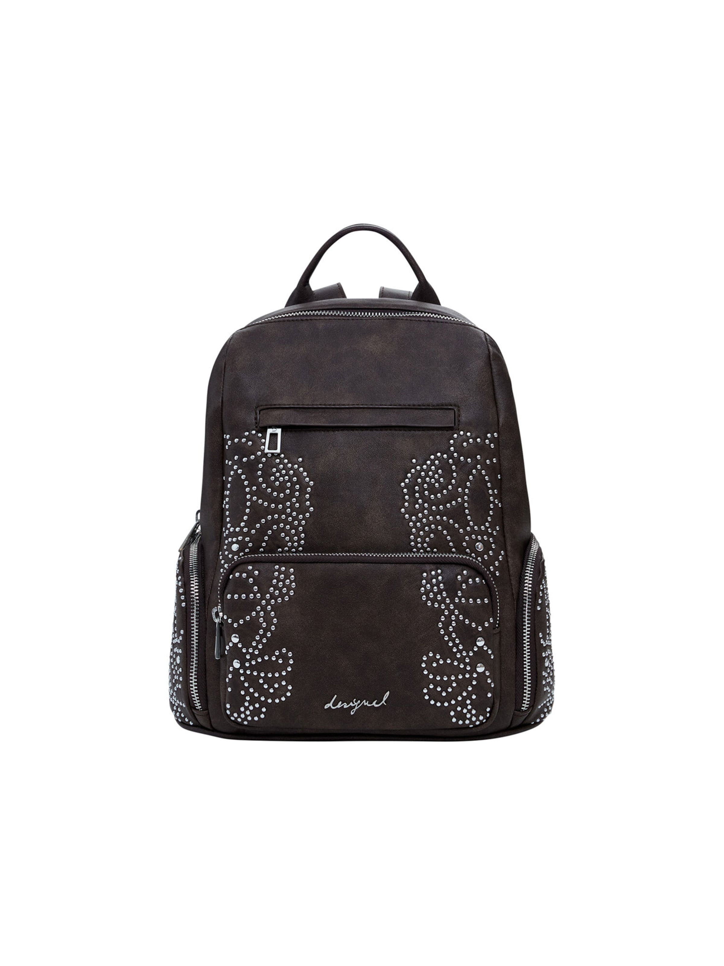 Desigual Backpack in Brown: front
