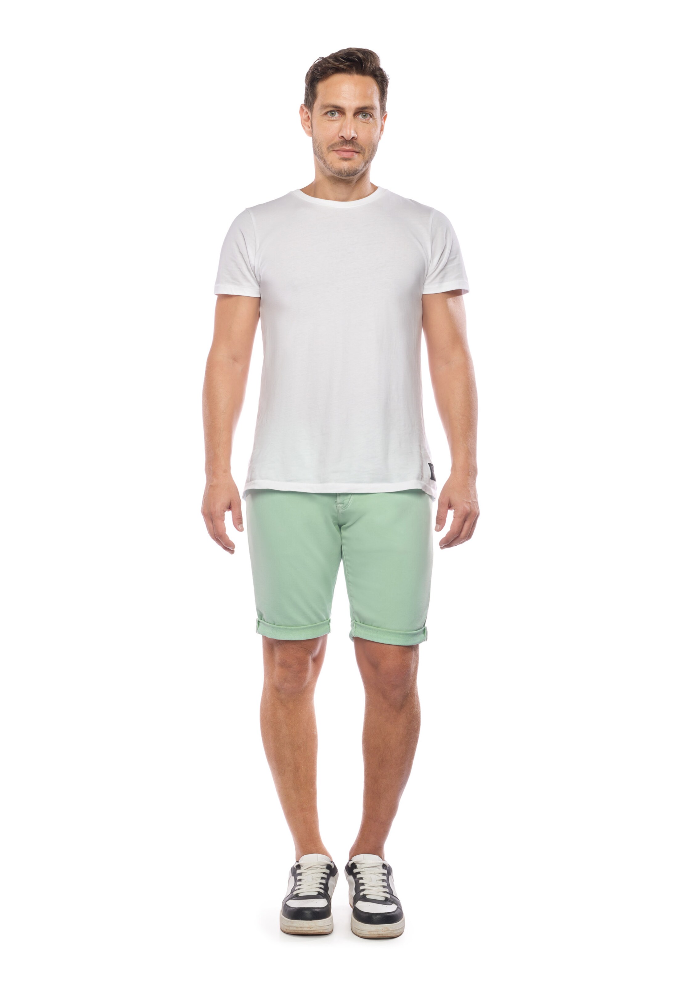 Le Temps Des Cerises Regular Pants 'BODO' in Green