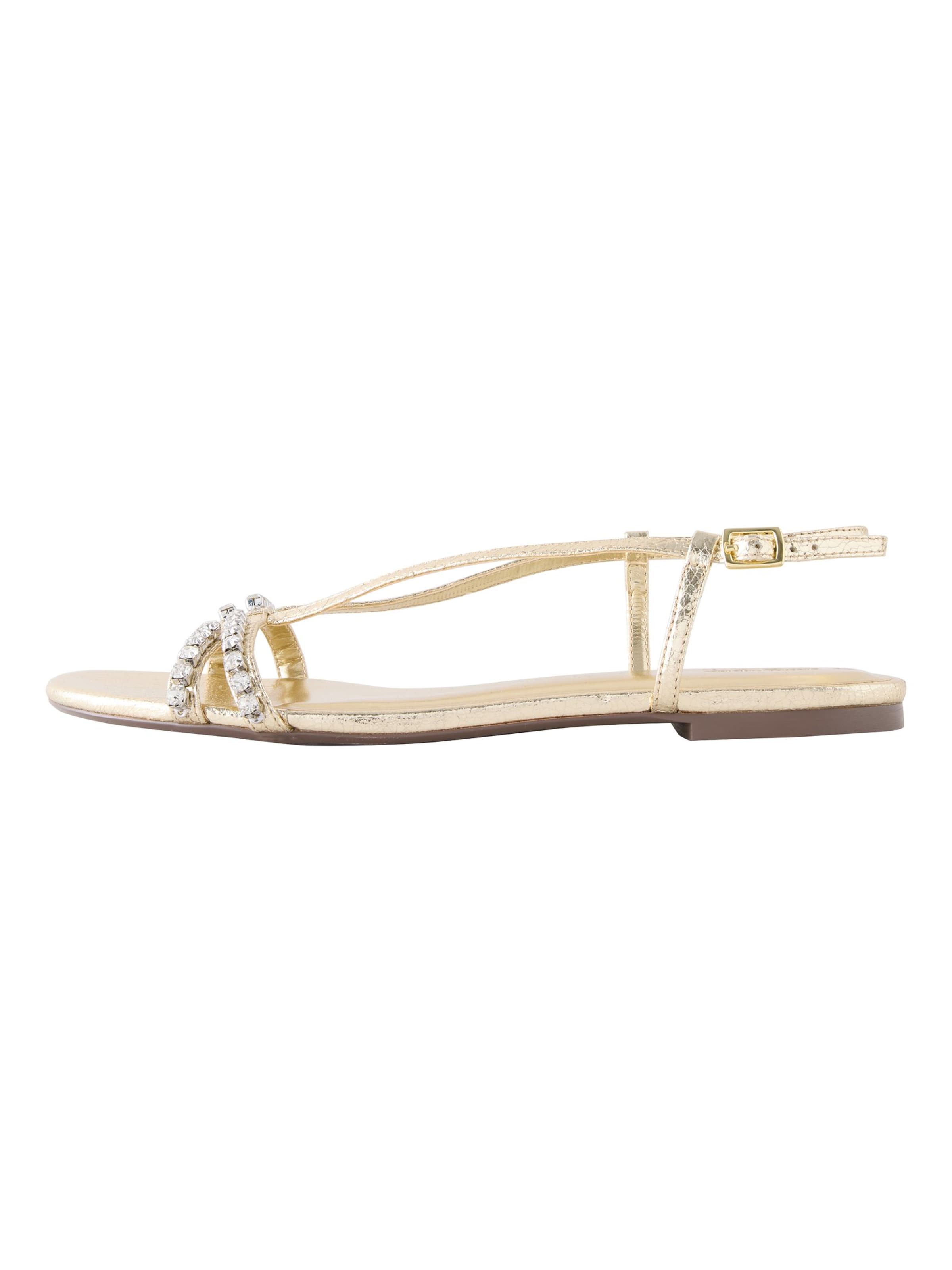 Next Sandals 'Forever Comfort®' in Gold: front
