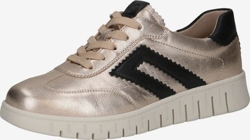 CAPRICE Sneaker in Gold: Vorderseite