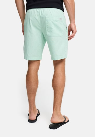 INDICODE JEANS Regular Chino trousers 'Corry' in Green
