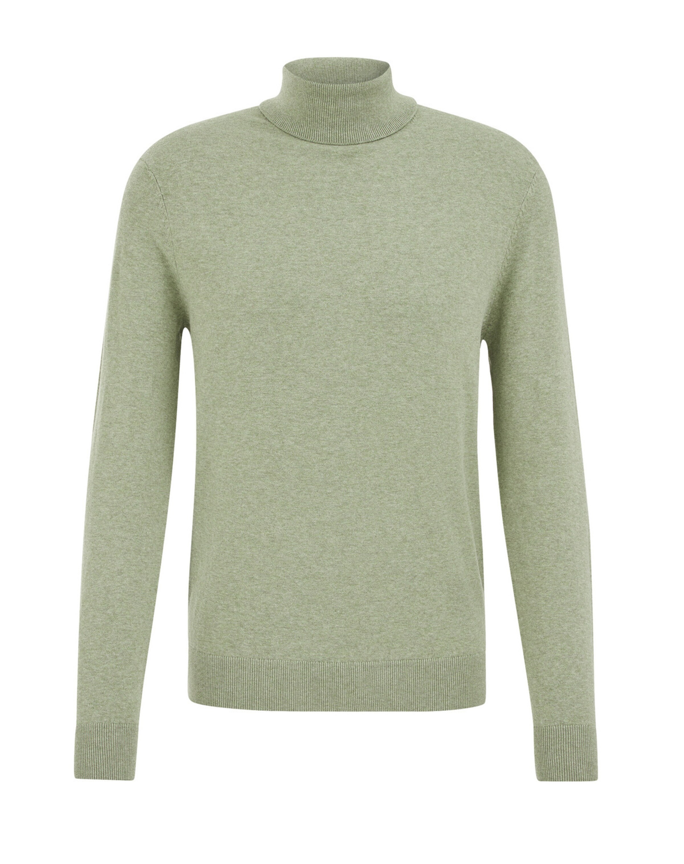 Pull-over WE Fashion en vert : devant