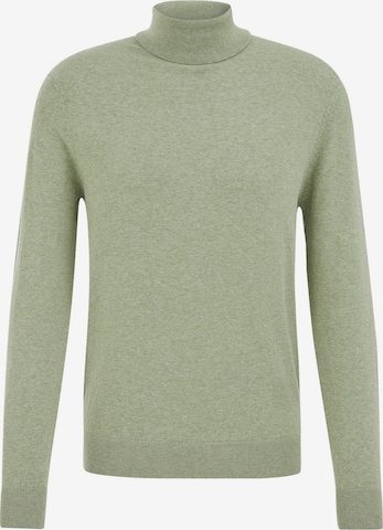 WE Fashion Neulepaita värissä vihreä: etupuoli