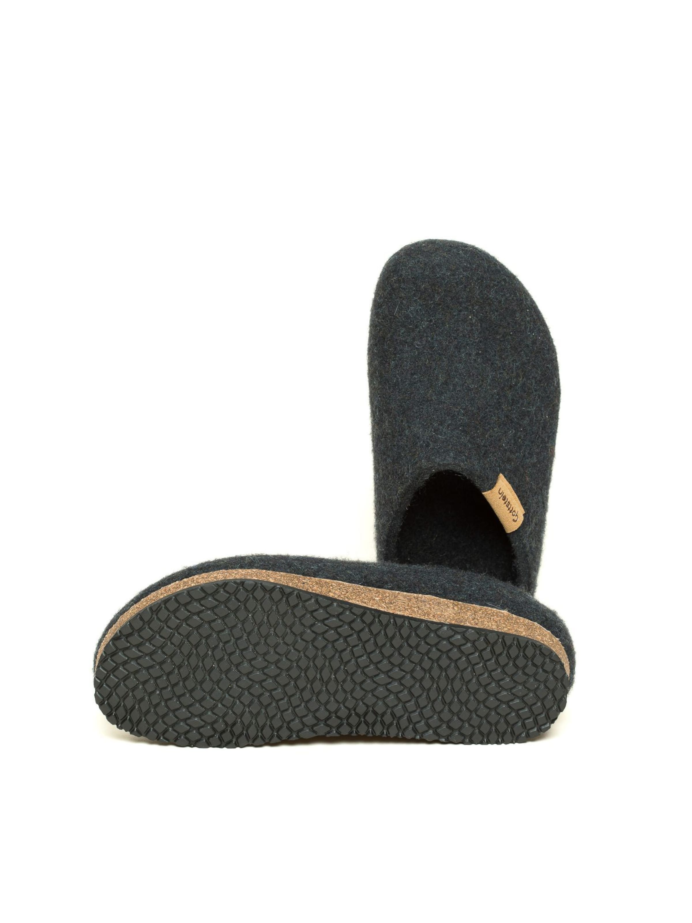 Stegmann Clogs 'Filzclogs Stegmann 208' in Grey