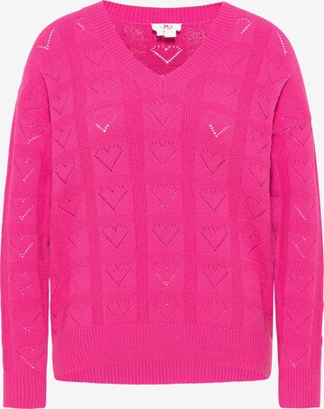 Pull-over MYMO en rose : devant