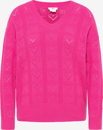 MYMO Strickpullover in Pink: predná strana