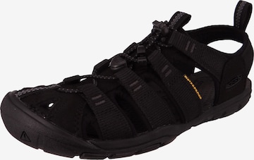 KEEN - Sandália 'Clearwater CNX' em preto: frente