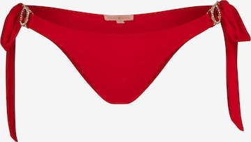 Moda Minx - Cueca biquíni em vermelho: frente