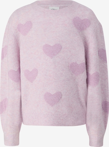Pull-over s.Oliver en rose : devant