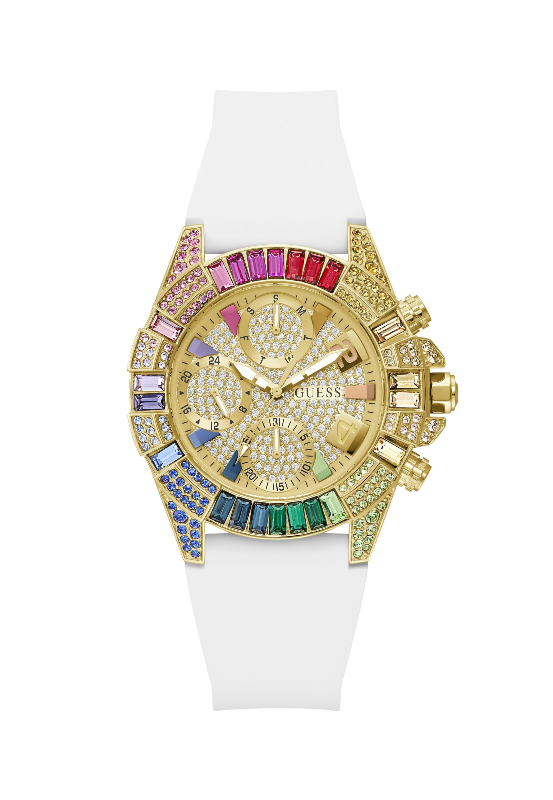 GUESS Analogt ur 'True' i blandingsfarvet, Produktvisning