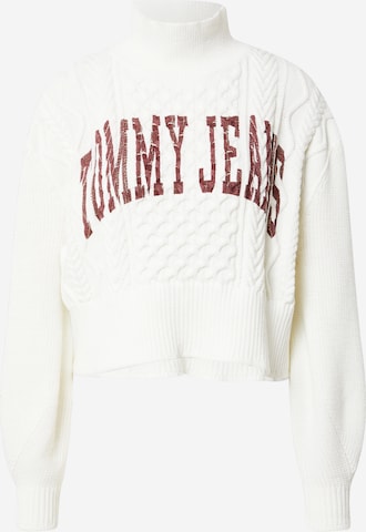 Tommy Jeans Pullover in Beige: predná strana