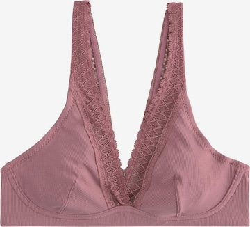 purpurinė Next Trikampė Liemenėlė: priekis