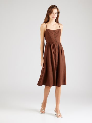 Robe d’été 'SAY' JDY en marron : devant