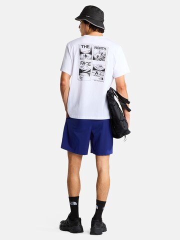 THE NORTH FACE Shirt 'M PHOTO SOUVENIR RELAXED SS TEE' in Wit