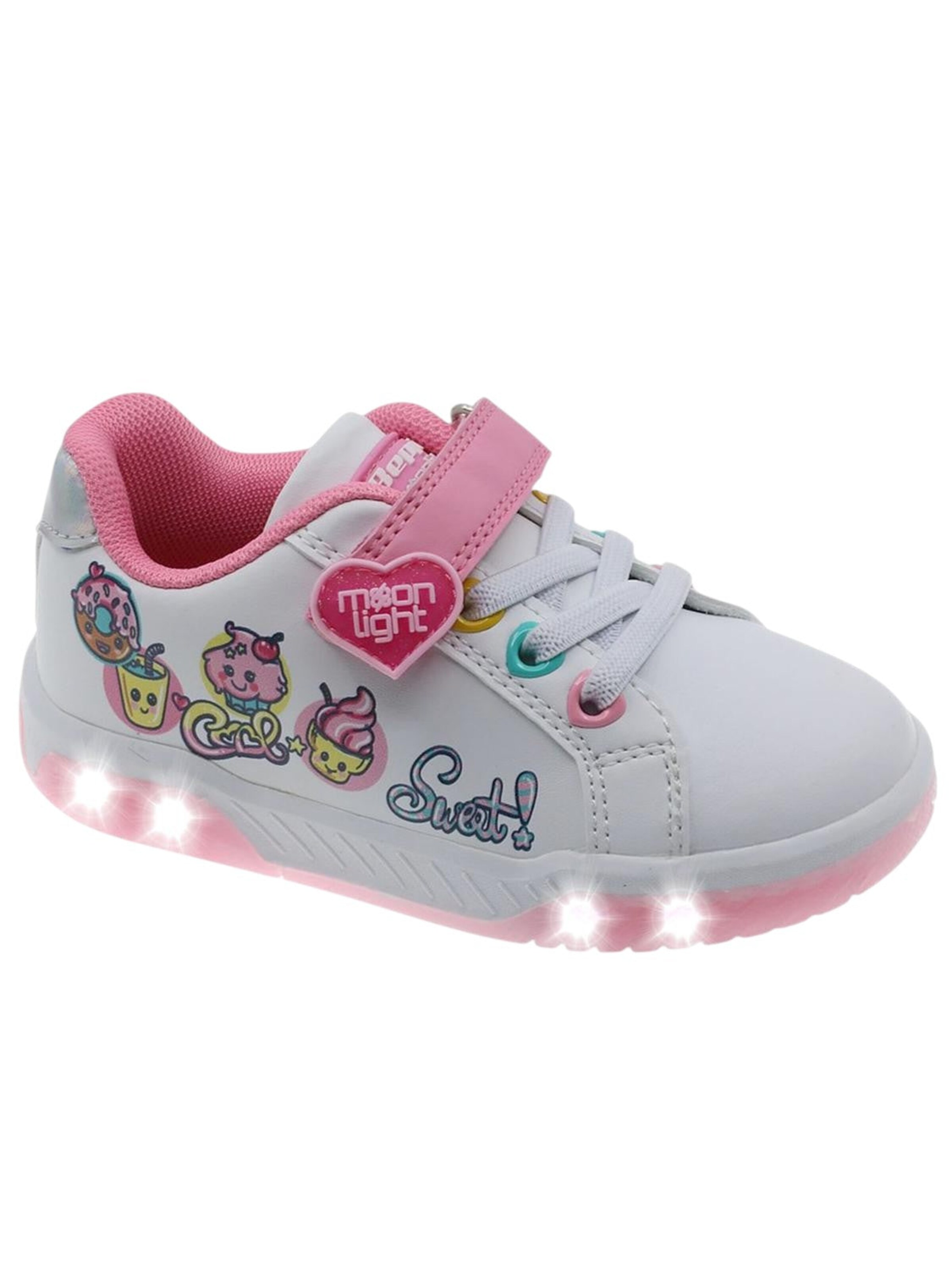 Beppi Sneaker 'Lighting Shoes'‌‌‌‌‌‌‌ in Weiß: Vorderseite