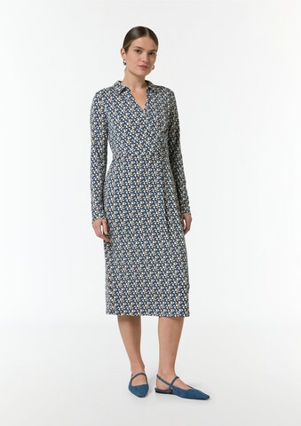 COMMA Kleid in Blau: Vorderseite