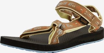 Sandales ' Original Universal Tie-Dye ' TEVA en marron : devant