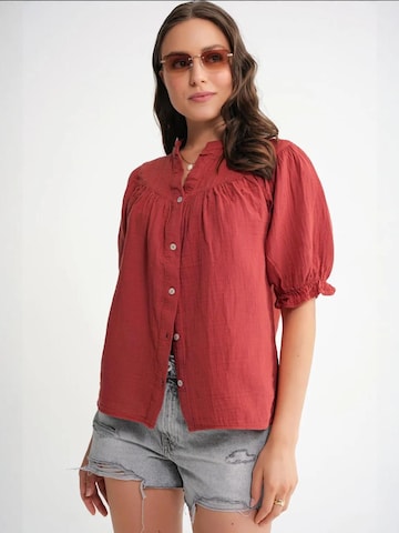Camicia da donna di MixRay in rosso