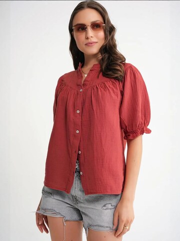 MixRay Blouse 'Hemden' in Rood