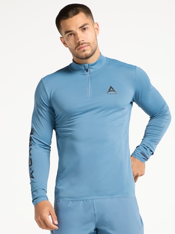 A-Game Sporttop in Blau: Vorderseite