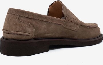 MELLUSO Moccasins 'Arbeiten. Xi 8035' in Brown