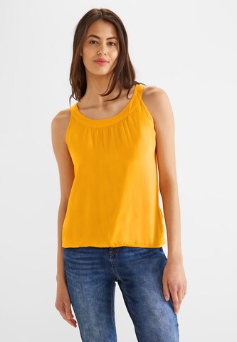 STREET ONE Top in Yellow: front