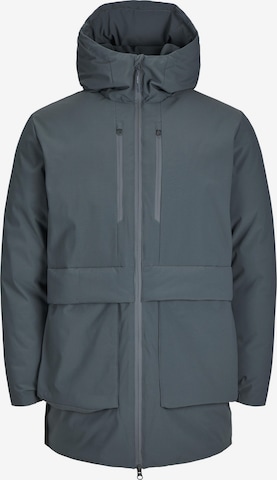 Parka di mezza stagione di JACK & JONES in grigio: frontale