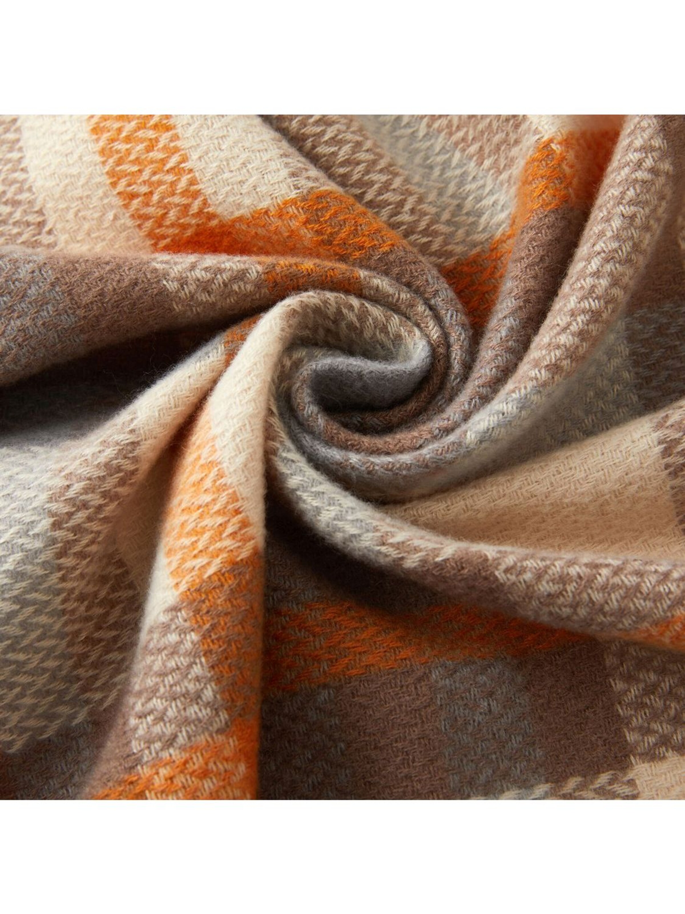 alberto cabale Schal 'VALENTINA' in Beige