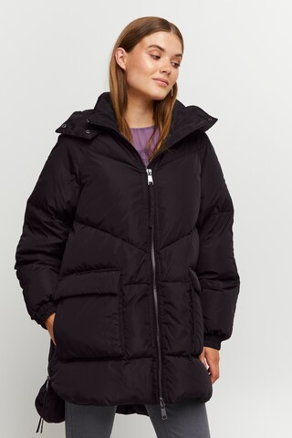 b.young Winter Jacket 'CRISTEL' in Black: front