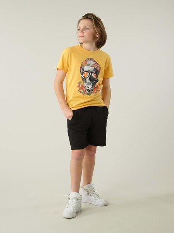 T-Shirt 'Jek' Deeluxe en jaune