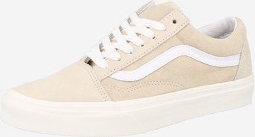 Sneaker low 'Old Skool' de la VANS pe bej: față