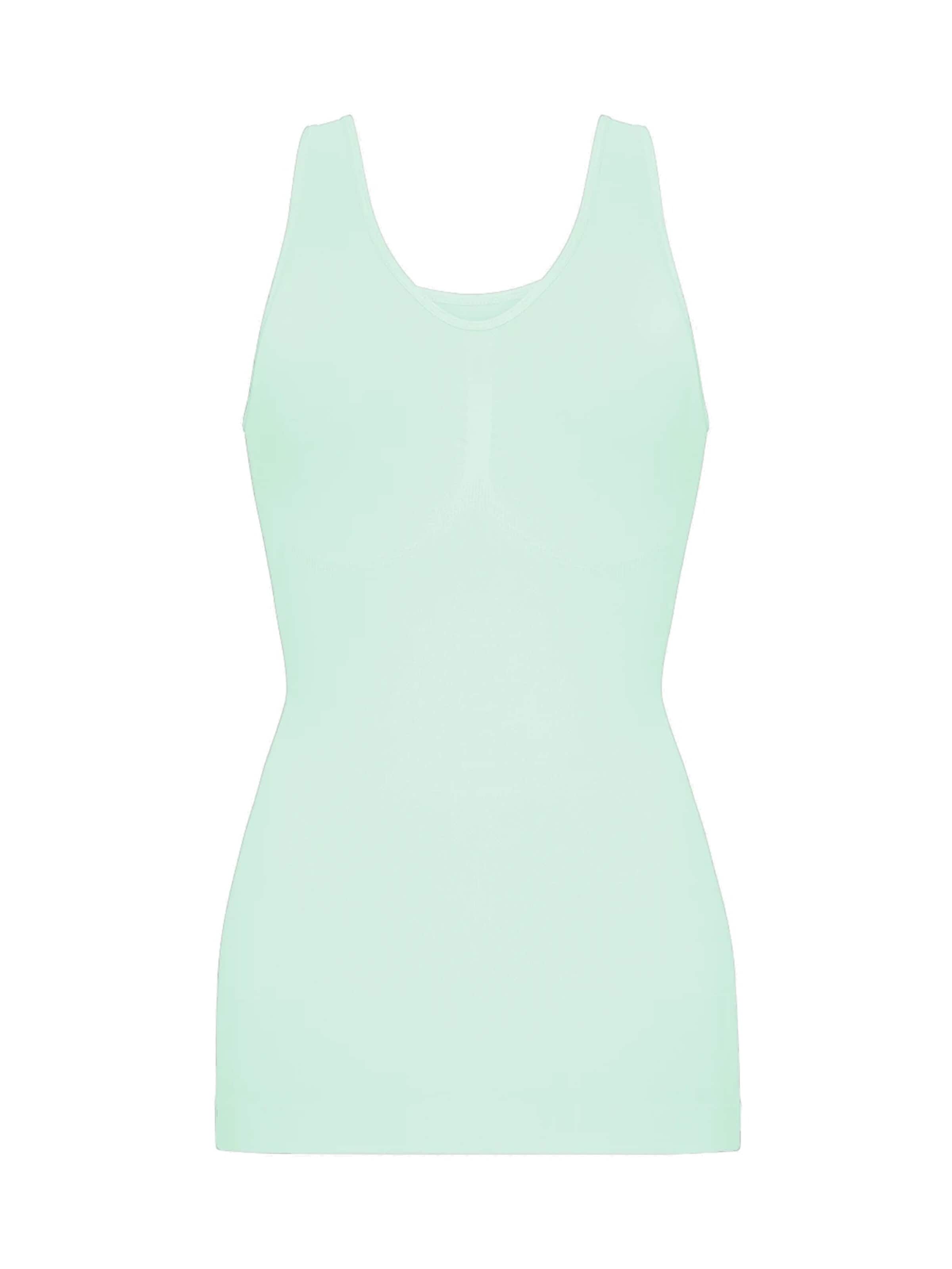 cfab (formerly creamy fabrics) Shapingtop 'Figurformendes Shapewear Tanktop'‌‌ in Grün: Vorderseite
