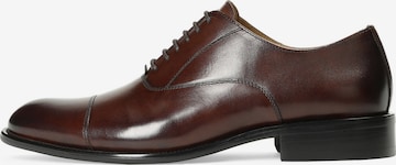 Kazar Lace-Up Shoes in Brown: front