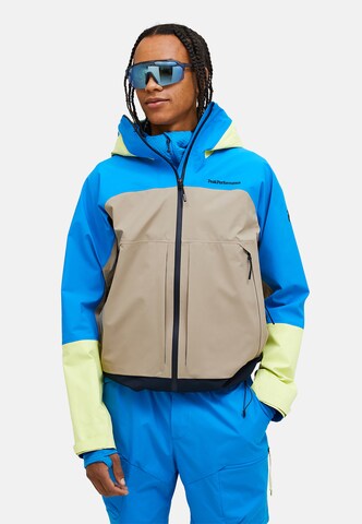 PEAK PERFORMANCE Sports jacket in Blue