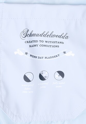 Manteau fonctionnel Schmuddelwedda en bleu