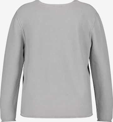 SAMOON Pullover in Grau