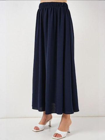 Bigdart - Saia em azul: frente